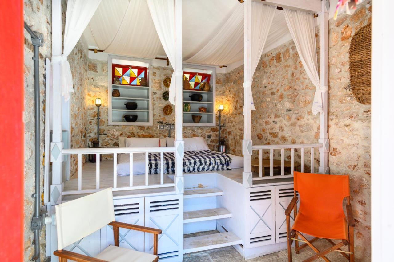 Aphrodite Villas Halki - Studio Rosa Eksteriør bilde